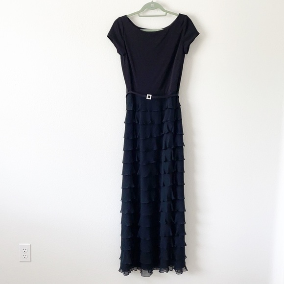 Victoria Royal Ltd Silk Maxi Tiered Dress - Picture 16 of 16